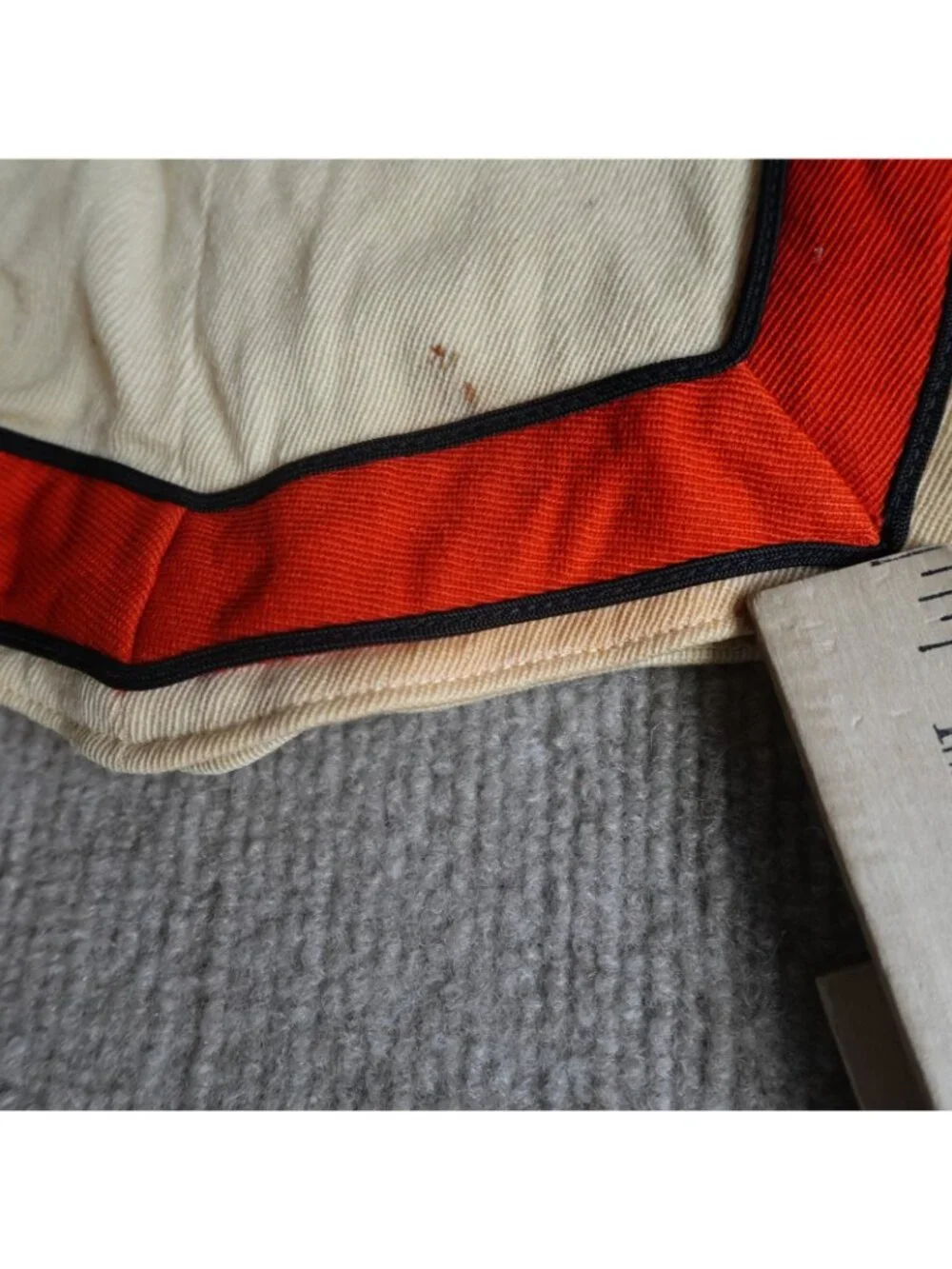 Marching Band Vest  XS Beige Dunbar Vintage Ostwald 70s